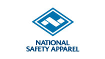 National Safety Apparel (NSA) logo over white background