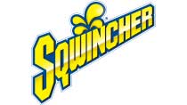 Sqwincher logo over white background