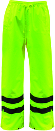 Protective Industrial Products X-Large Hi-Viz Yellow Boss® Polyester And Polyurethane Pants
