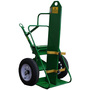 Saf-T-Cart 2 Cylinder Cart With Pneumatic Wheels And Continuous Handle