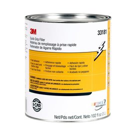 3M™ 1 Gallon Pail Clear Stain-Resistant/Quick Grip BodyFiller