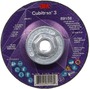 3M™ 4 1/2" X 1/8" X 5/8" - 11 Cubitron™ 3 36+ Grit Ceramic Grain Type 27 Depressed Center Combination Wheel