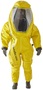 Ansell Large Yellow AlphaTec® 6500 Model 813 Twin-Layer Fabric Suit