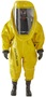 Ansell Medium Yellow AlphaTec® 6500 Model 819 Twin-Layer Fabric Suit