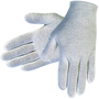 MCR Safety Small White Light Weight Cotton Inspection Gloves With Unhemmed Cuff