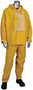 Protective Industrial Products 2X Yellow HydroFR™ .35 mm Polyester And PVC Rain Suit
