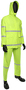 Protective Industrial Products 2X Hi-Viz Yellow Viz™ .35 mm Polyester And PVC 3-Piece Rain Suit