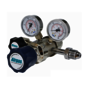 Airgas® Model 311 Brass-Plated Bar Stock Noncorrosive Gas Two Stage Regulator With CGA-580 Connection