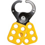 Brady® 5.09" X 2.3" Yellow Vinyl Coated High Tensile Steel Lockout Hasp