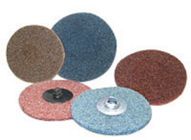 FlexOVit® 3" X No Hole Coarse Grade Aluminum Oxide HIGH PERFORMANCE™ Brown Disc