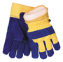 Tillman® X-Large Blue And Yellow Cowhide ColdBlock™/Cotton/Polyester Lined Cold Weather Glove