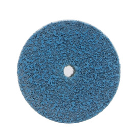 Norton® 4 1/2" X 5/8" Medium Grade Aluminum Oxide Aggregate Bear-Tex Vortex Rapid Blend Blue Non-Woven Arbor Hole Unified Wheel