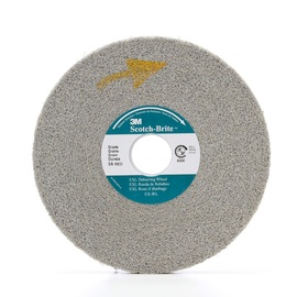 3M™ 6" X 1" X 1" Medium Grade Aluminum Oxide Scotch-Brite™ Gray Disc