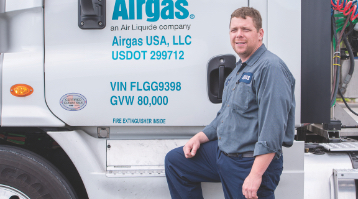 Link to a page about why Airgas is a great place for drivers to work.