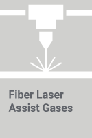 FIBER LASER ASSIST GASES