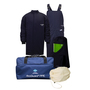 National Safety Apparel® 2X Navy Westex UltraSoft® Sateen, Double Layer ArcGuard® Flame Resistant Arc Flash Personal Protective Equipment Kit