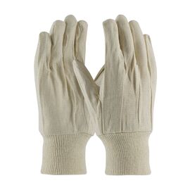 PIP® Natural Large Standard Weight Cotton General Purpose Gloves With Knit Wrist