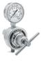 Harris® Model 447-100SCFH-FG-1/4" NPT (F) Heavy Duty/High Flow Flowgauge Back Entry Argon/Carbon Dioxide Flowgauge Regulator, 1/4" NPT (Female)