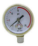 RADNOR™ 2" X 30 PSI Brass Red Line Replacement Regulator Gauge