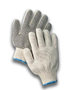 RADNOR™ Black/Natural Large Medium Weight Cotton And Polyester Seamless Knit General Purpose Gloves With Knit Wrist