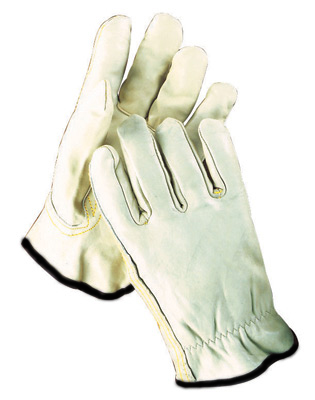 RADNOR™ 2X Natural Premium Grain Cowhide Unlined Drivers Gloves