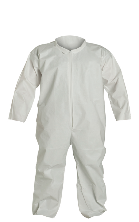 RADNOR™ Large White Pro-2 Polypropylene Disposable Coveralls
