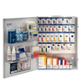 RADNOR™ White Metal Wall Mount 150 Person | X-Large First Aid Cabinet