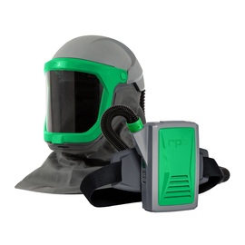 RPB® Z-Link® Medium Heavy Industry/Healthcare Powered Air Purifying Respirator Kit With Zytec® FR Shoulder Cape, Breating Tube, And Lithium Ion Rechargeable Battery (ADF Sold Separately)