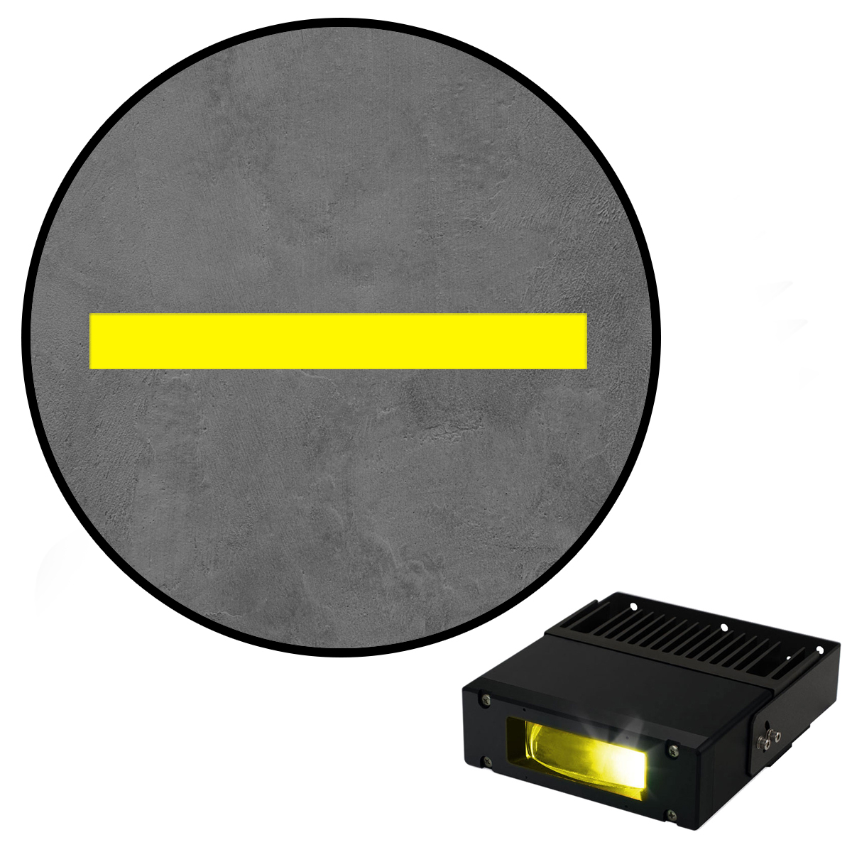 LED Yellow Line