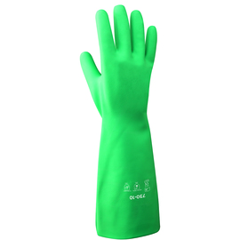 RADNOR® Size 9 Green 15 mil Nitrile Chemical Resistant Gloves