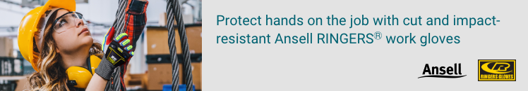 Protect hands on the job with Ansell RINGERS work gloves.
