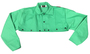 RADNOR® X-Large Green Cotton/Westex® FR-7A® Flame Resistant Cape Sleeve With Snap Front Closure (Bib Sold Separately)