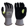 Armor Guys Inc. Large Kyorene® Pro Black HCT® MicroFoam Nitrile Palm Coated Work Gloves With Pro Graphene Liner And Knit Wrist