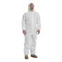 Protective Industrial Products X-Large White Posi-Wear® M3™ Polypropylene/SMMMS Disposable Coveralls