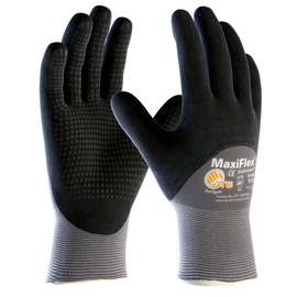 Protective Industrial Products Large MaxiFlex® Endurance by ATG® Nitrile Palm And Finger And Knuckles Coated Work Gloves With Nylon/Lycra® Liner And Continuous Knit Wrist