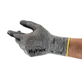 Ansell Size 10 HyFlex® Foam Nitrile Coated Work Gloves With Nylon Liner And Knit Wrist