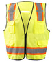 RADNOR® Large - X-Large Hi-Viz Yellow Polyester/Tricot Vest