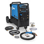 Miller® Multimatic 255 208 - 575 Volts Single Phase CC/CV Multi-Process Welder With Auto-Line™ Power Management Technology, EZ-Latch™ Running Gear And Accessory Package