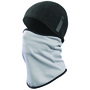 OccuNomix Gray And Black Fleece Balaclava With Snap Closure