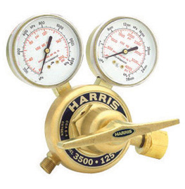 Harris® Model 3500-125-580 High Pressure/High Flow Cylinder Argon, Helium, and Nitrogen Single Stage Regulator, CGA-580