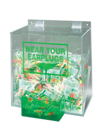 RADNOR™ Acrylic Earplugs Dispenser (Earplugs Sold Separately)