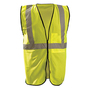 RADNOR® 2X - 3X Hi-Viz Yellow Polyester Mesh Vest