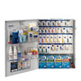 RADNOR™ White Metal Wall Mount 150 Person | X-Large First Aid Cabinet