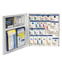 RADNOR™ White Metal Wall Mount 50 Person | Large First Aid Cabinet